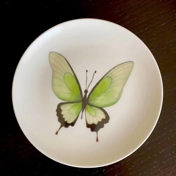 Ashdene Other - Ashdene Fine Bone China Dessert plate w.Butterfly.